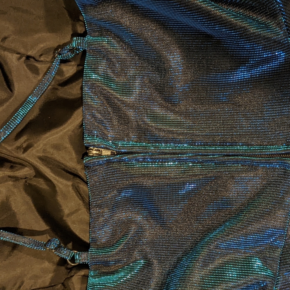 Flowy "color changing" Maxi Prom dress - Picture 6 of 7